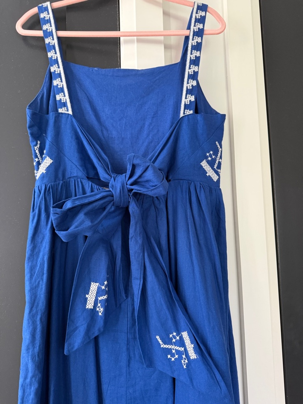Farm Rio Square Neck Embroidered Dress - Picture 5 of 7